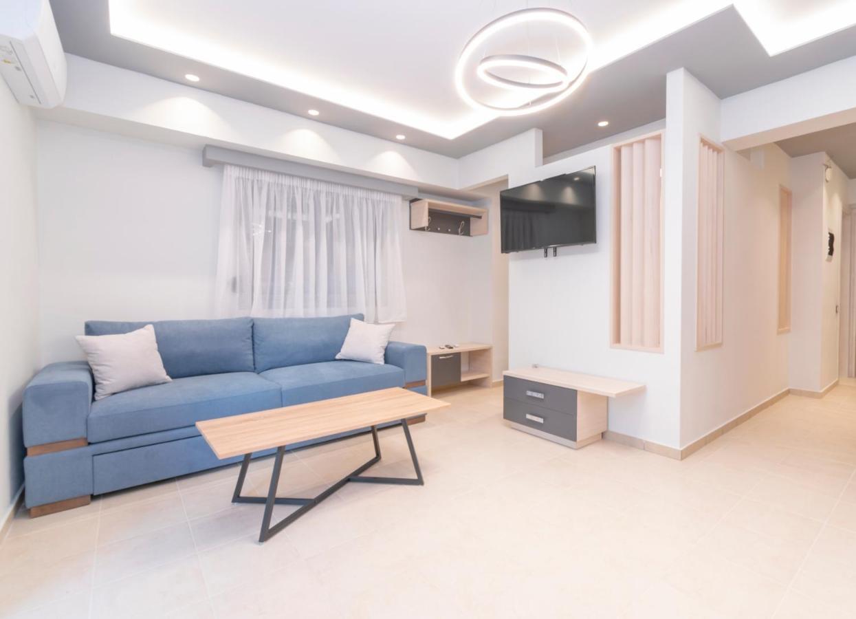 Sithoniars Luxury Ground Floor Apartment With Private Garden Neos Marmaras Dış mekan fotoğraf