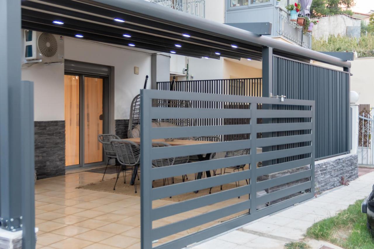 Sithoniars Luxury Ground Floor Apartment With Private Garden Neos Marmaras Dış mekan fotoğraf